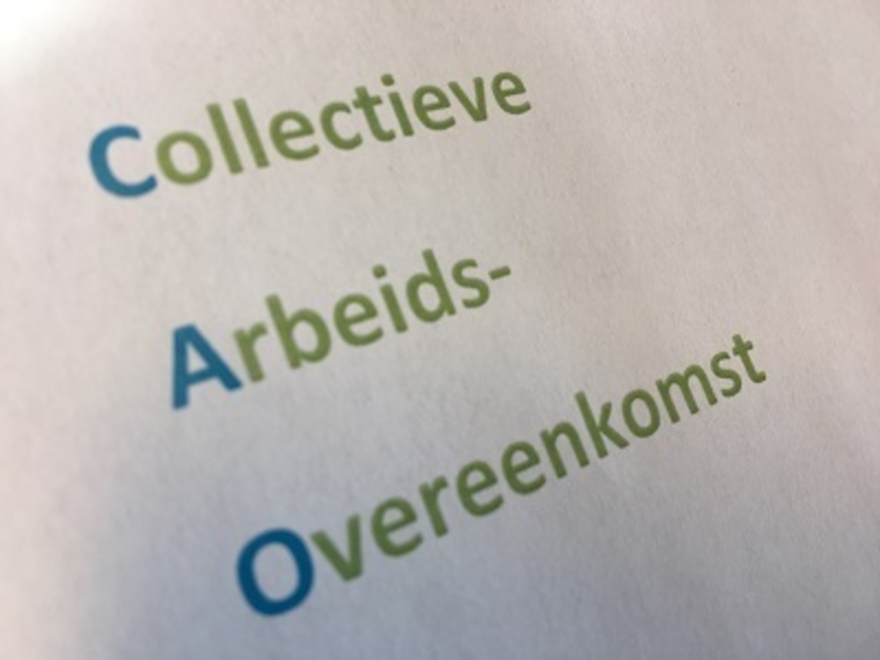 Onderhandelaarsresultaat cao publieke omroep